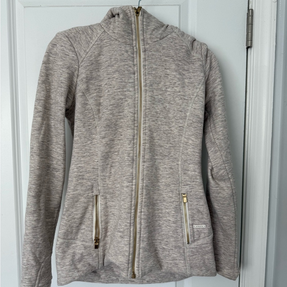 Athleta Women's  Luxe Stronger Zip-Up Jacket/hoodie